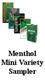Variety Sampler Menthol Filtered Cigars