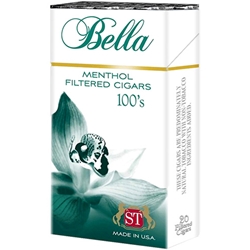 Bella Filtered Cigars Menthol