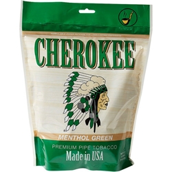 Cherokee Pipe Tobacco Menthol Green