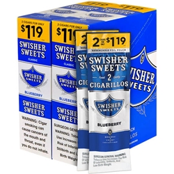 Swisher Sweets Cigarillos Blueberry
