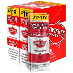 Swisher Sweets Cigarillos Strawberry