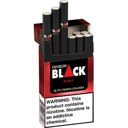 Djarum Black Filtered Cigars Ruby