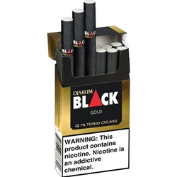 Djarum Black Filtered Cigars Gold
