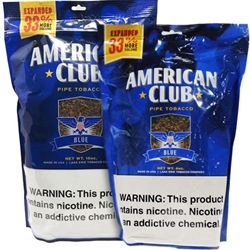 American Club Pipe Tobacco Blue (Light)