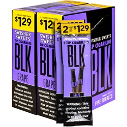 Swisher Sweets BLK Cigarillos Grape Tip