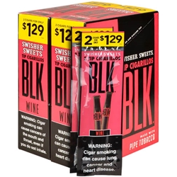 Swisher Sweets BLK Cigarillos Wine Tip