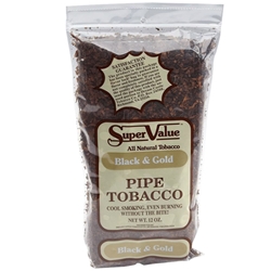 Super Value Pipe Tobacco Black & Gold