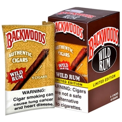 Backwoods Cigars Wild Rum 40ct Box