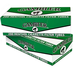 Gambler Filter Tubes Menthol