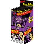 Zig-Zag Rillo Size Cigar Wraps Grape