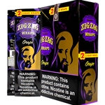 Zig-Zag Flavored Blunt Wraps Grape