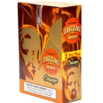 Zig-Zag Flavored Blunt Wraps Orange