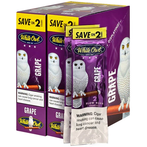 WHITE OWL CIGARSILLOS GRAPE 1.19 2PK/30CT
