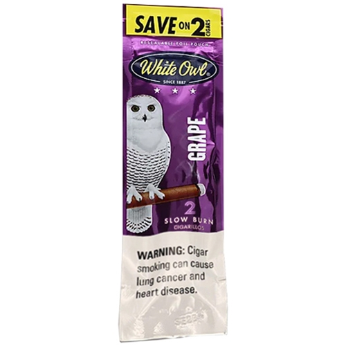 thumbnail image 2 of White Owl Cigarillos Grape Machine Made Cigars | Buy Online At Discounted Pricing 2 of 12