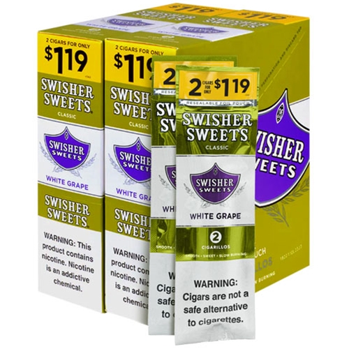 Swisher Sweets Cigarillos White Grape