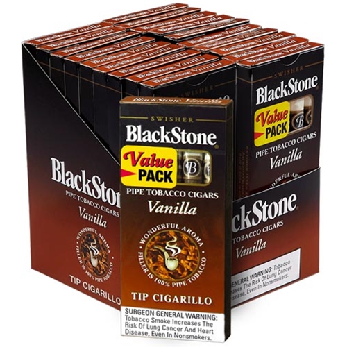 blackstone tobacco vanilla BlackStone Tip Cigarillos Vanilla