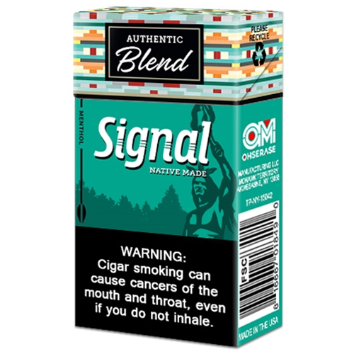 Signal Filtered Cigars Menthol