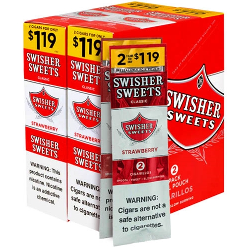 Swisher Sweets Cigarillos Strawberry