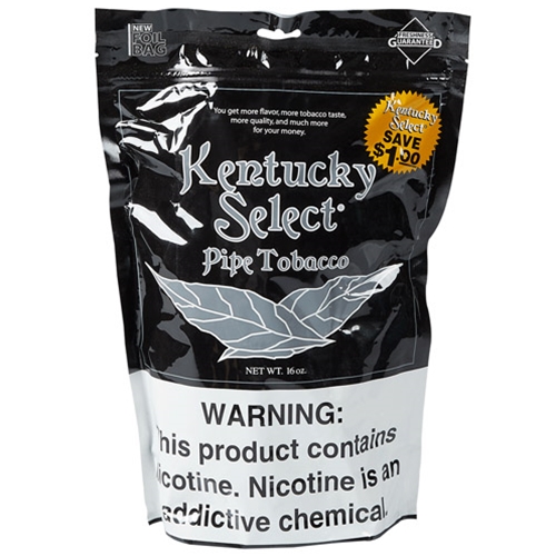 Kentucky Select Pipe Tobacco Silver (Ultra Light)