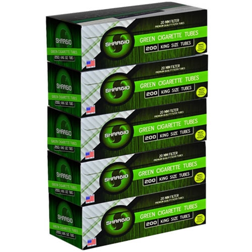 Shargio Filter Tubes Green (Menthol)