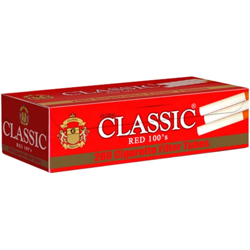 Global Classic Filter Tubes Red