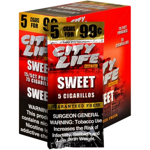 City Life Cigarillos Sweet
