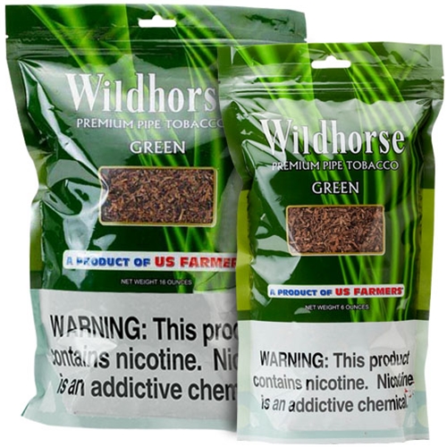 Wildhorse Pipe Tobacco Green (Menthol)