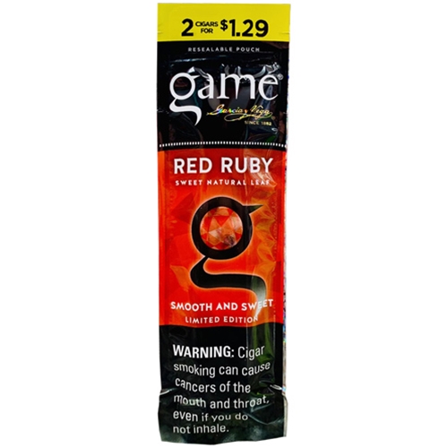 Garcia y Vega Game Cigarillos Red Ruby
