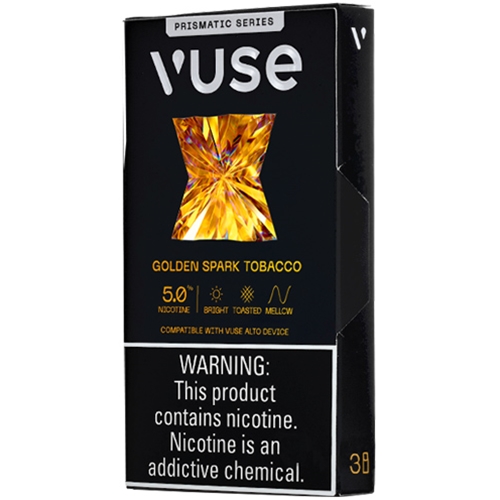 VUSE Alto Prismatic Series Pods Golden Spark Tobacco