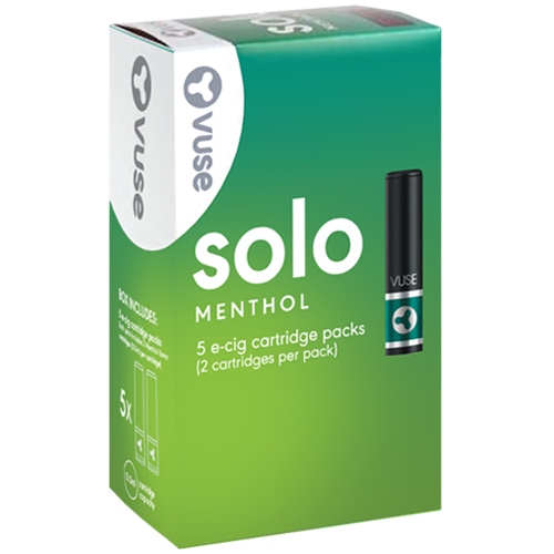 VUSE Solo E-Cig Cartridge Packs Menthol | SmokersDiscounts.com VUSE Solo E-Cig Cartridge Packs Menthol | SmokersDiscounts.com