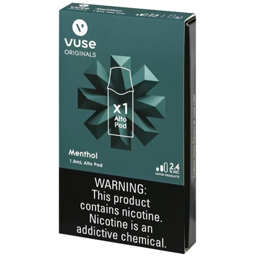 elf bar vape uk Vuse Alto Menthol Pods - 4 Pack main image 0