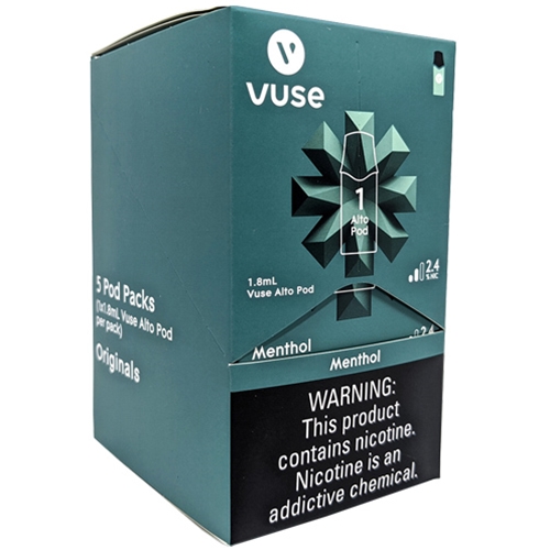 VUSE Alto Single Pod Replacement Pack Menthol 2.4%