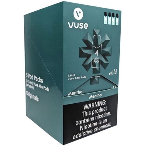 VUSE Alto 4-Pod Replacement Packs Menthol 2.4%