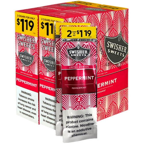 SWISHER SWEET 30CT PEPPERMINT