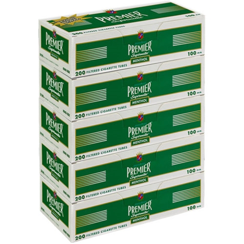 Premier Filter Tubes Menthol (Green)