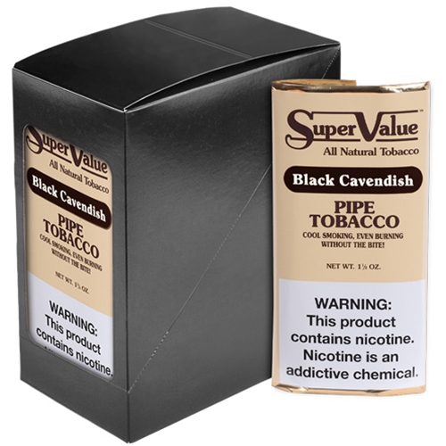 Super Value Pipe Tobacco Black Cavendish