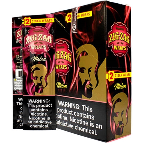 ZigZag Flavored Blunt Wraps Melon