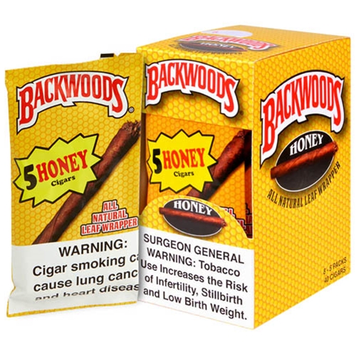 Honey Backwoods Cigars 40-Pack