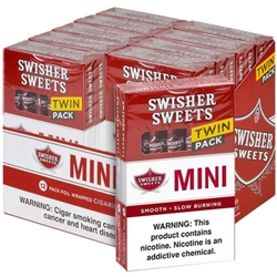 Swisher Sweets Mini Cigarillos Regular Twin Pack