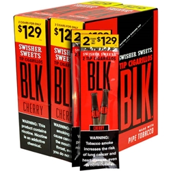 Swisher Sweets BLK Cherry Tip Cigarillos