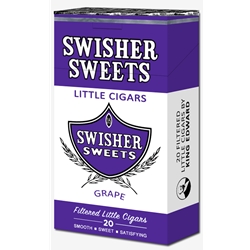 Swisher Sweets Filtered Little Cigars Grape