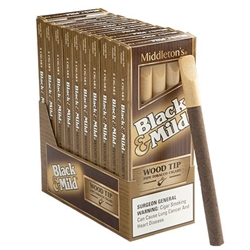 Middleton Black & Mild Wood Tip Cigars