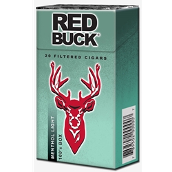 Red Buck Menthol Light Filtered Cigars