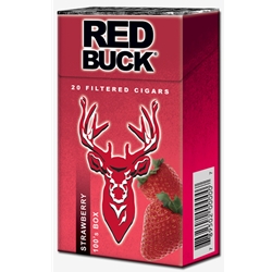 Red Buck Strawberry Filtered Cigars