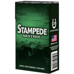 Stampede Filtered Cigars Menthol