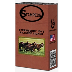 Stampede Strawberry Filtered Cigars