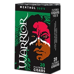 Warrior Menthol Filtered Cigars
