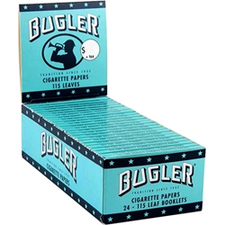 Bugler Rolling Papers 24 Pack Booklet Box