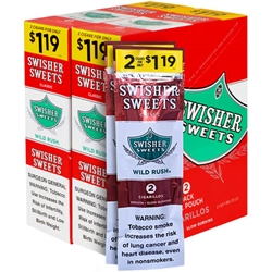 Swisher Sweets Cigarillos Wild Rush