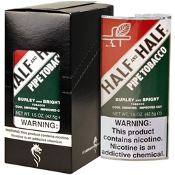 Half and Half Pipe Tobacco Box of Five Pouches